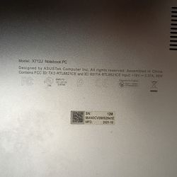 Asus 17inch Laptop I5(Cracked)
