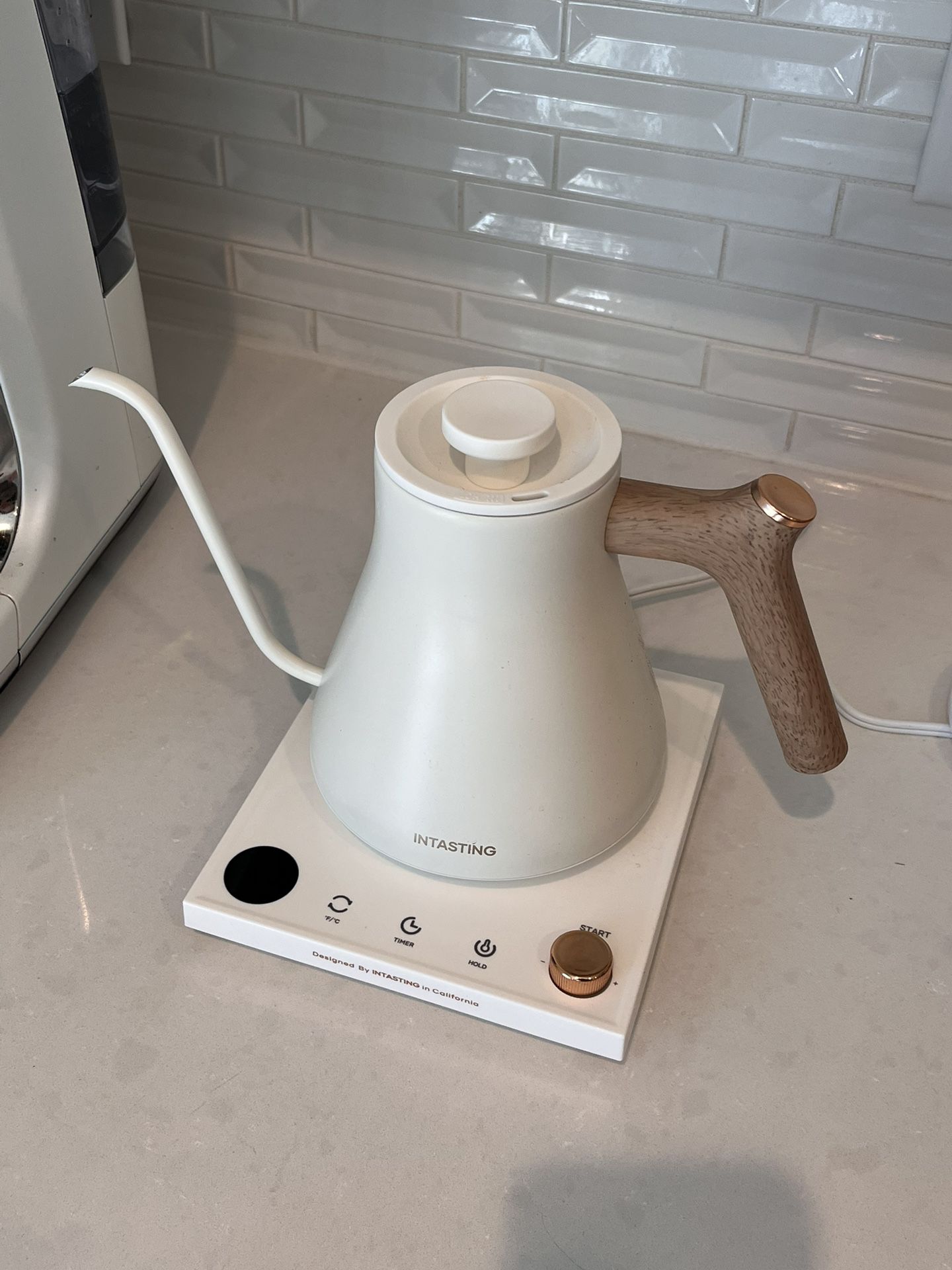 White Electric  Kettle 
