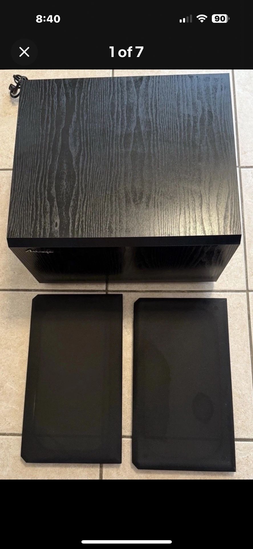 Vintage Mirage BPS 100 High Current Mosfet Subwoofer Amplifier Powered Sub