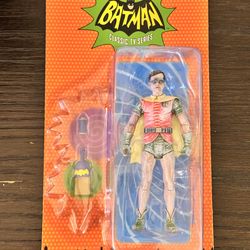 Batman Classic TV Series DC Retro Wax Robin Action Figure