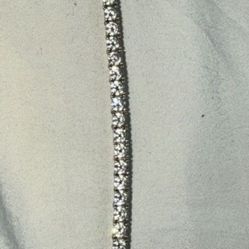 Jaxxon Tennis Bracelet Silver 