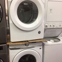 Samsung Washer & Whirlpool Electric Dryer