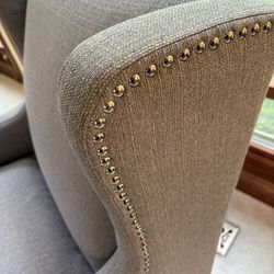 Brand New Nailhead Trim Arm Chair