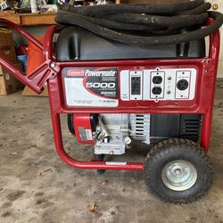 Coleman Generator new in box 5,000 watt