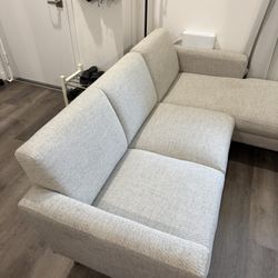 West elm oliver Left Chaise Sofa