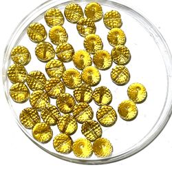 Citrine Bead Lot Of 39