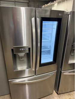 🌄🌠LG refrigerador stainless steel like new 🌠🌄