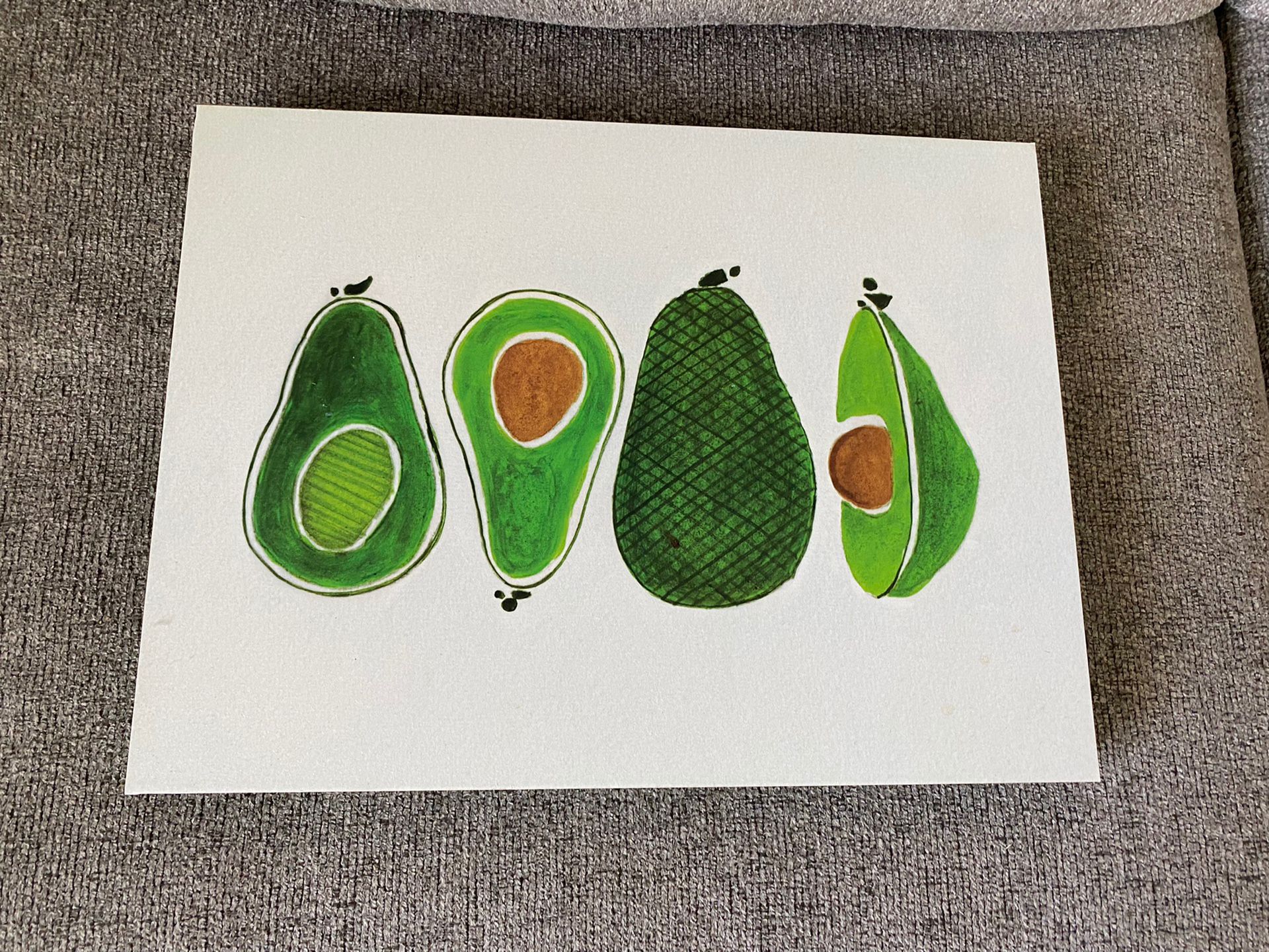Avocado Painting