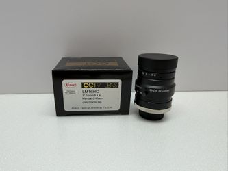 Kowa LM16HC 16mm F1.4 C-Mount Lens 1” Sensor CCTV Machine Vision Japan