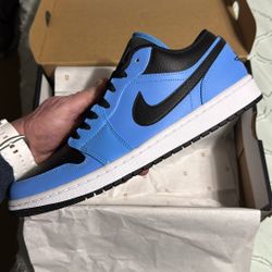 Jordan 1 Low Universal Blue Black Size 10.5 