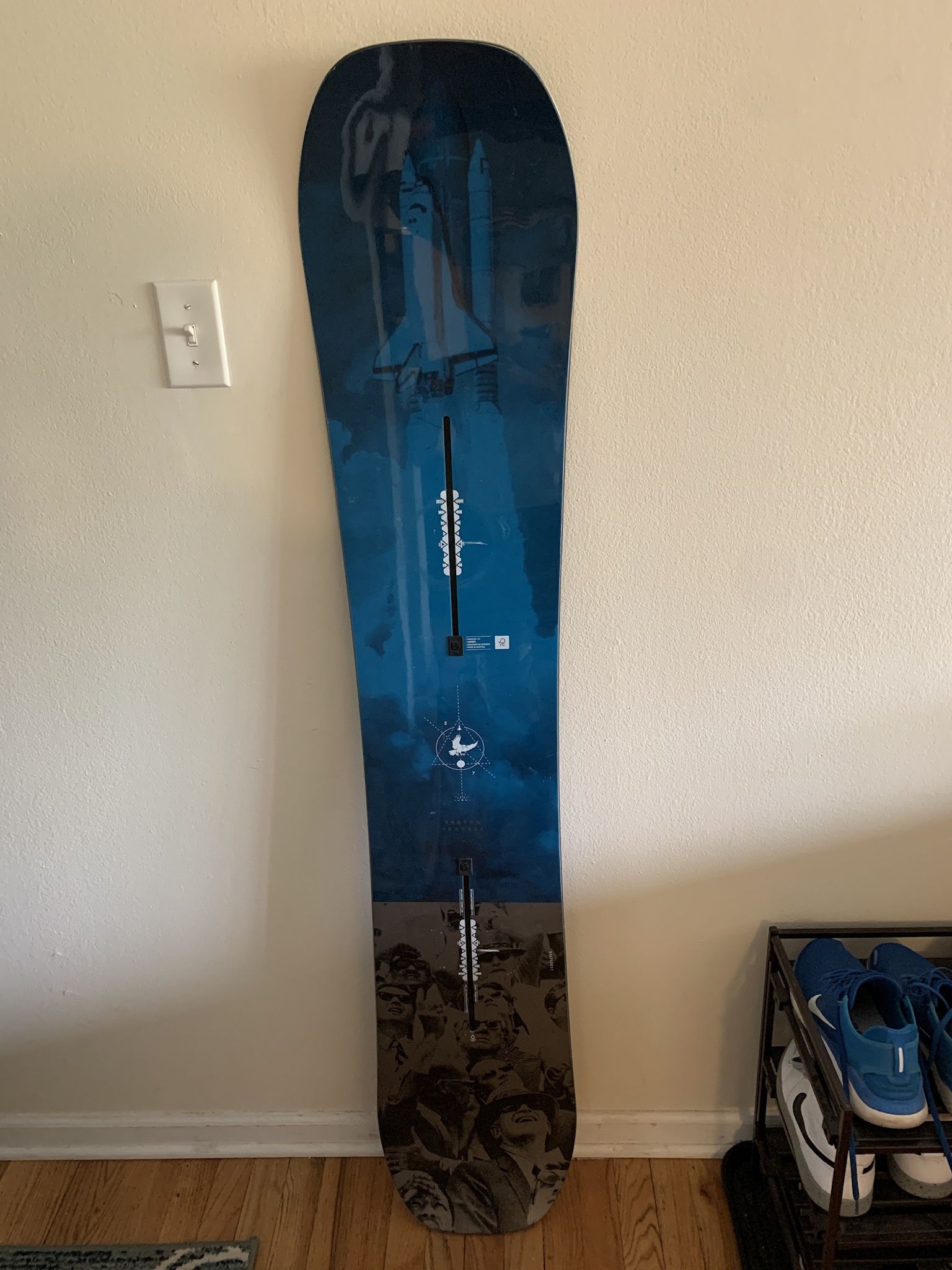 BARELY USED Burton Process Snowboard, Ride EX Bindings, and Ride Anthem Boots