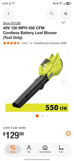 Ryobi blower ( sopladora )