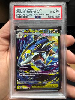 Mega Sharpedo EX #127 PSA 10 Fs/Ft