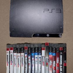 PlayStation 3 Slim + SONY Headset + Game Bundle