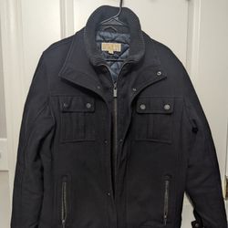 Michael Kors Mens Wool Jacket Black M