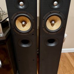 B&W DM 602.5 S3 Floor standing speakers.