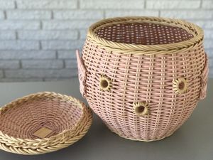 Pottery Barn Kids Pink Fish Basket For Sale In Boca Raton Fl