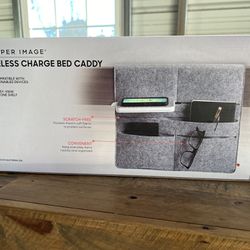 Wireless Charge Bed Caddy