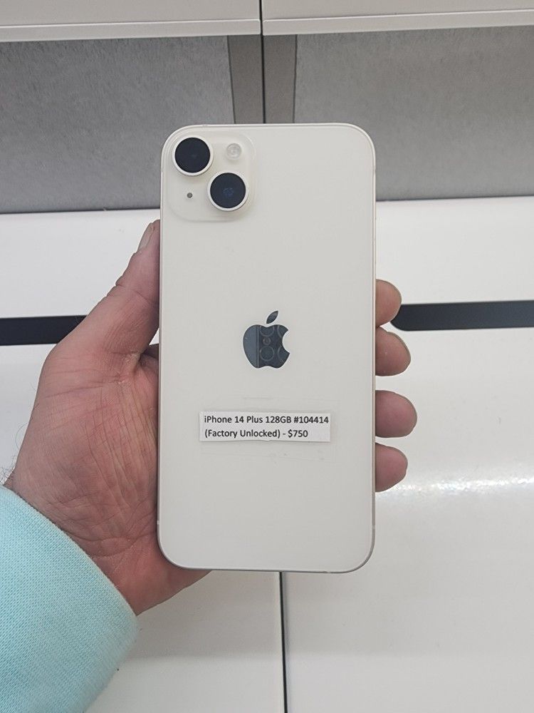 Amazon.com: Apple iPhone 14 Plus, 128GB, Starlight for GSM
