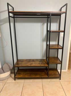 Heavy Duty Metal closet Organizer - Like New!!