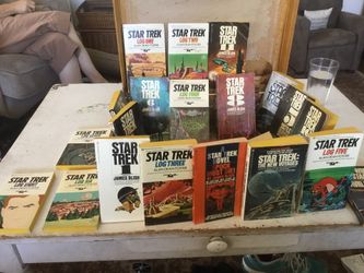 Twenty two 1970's Star Trek paperback books
