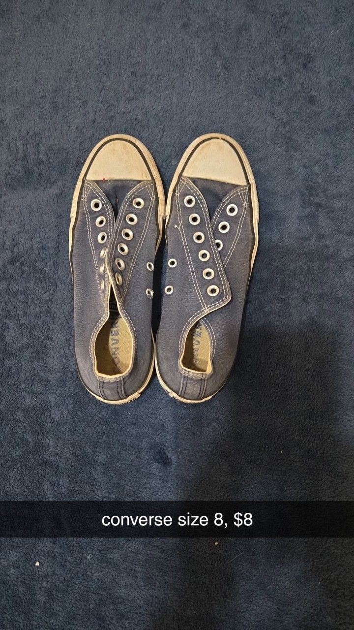 navy converse shoes