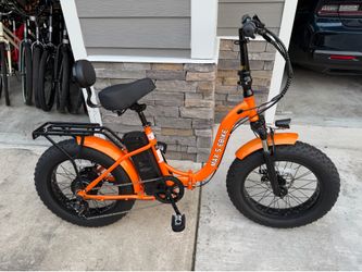 E bike 20” fat tire foldable  High Quality Sale!!