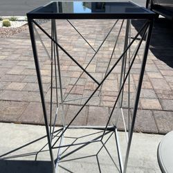 Side Table with Mirror 