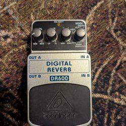 Digital Reverb Guitar Pedal New 