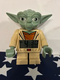 STAR WARS LEGO YODA ALARM CLOCK