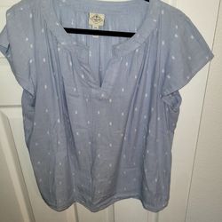 2 Blouses XL=$12