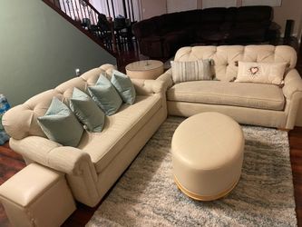 Couch and loveseat