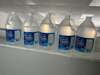 5 gallons of disinfecting   