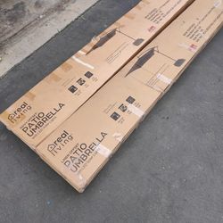 Real Living Patio Umbrella 8 x 11 feet NEW! $200  each