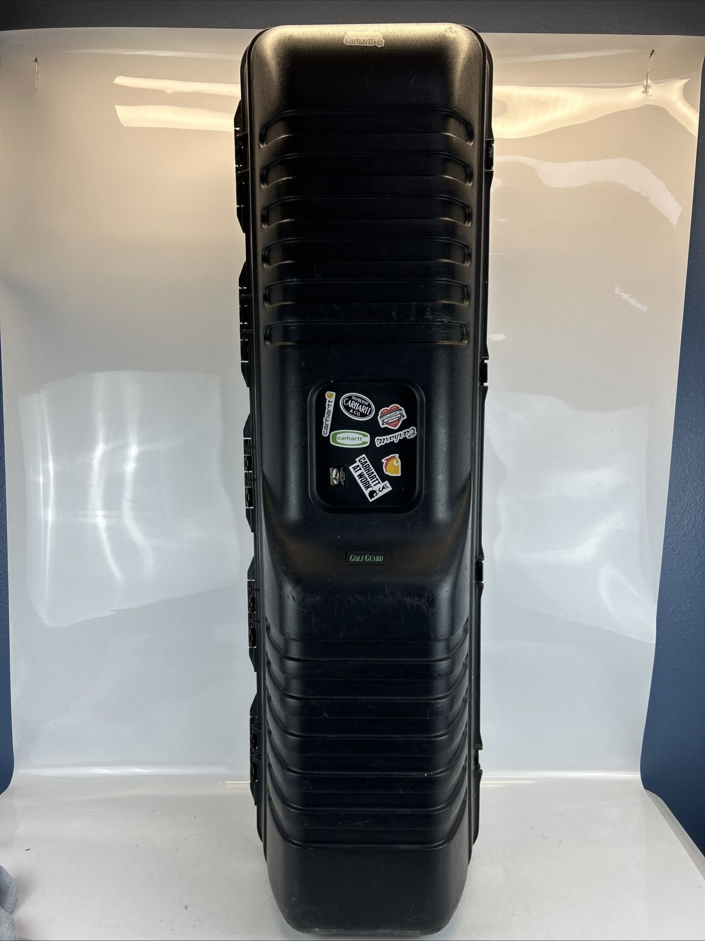 Golf Guard Hard Shell Wheeled Travel Club Case Read Description