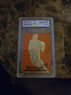 Kobe Bryant rookie gem mint 10