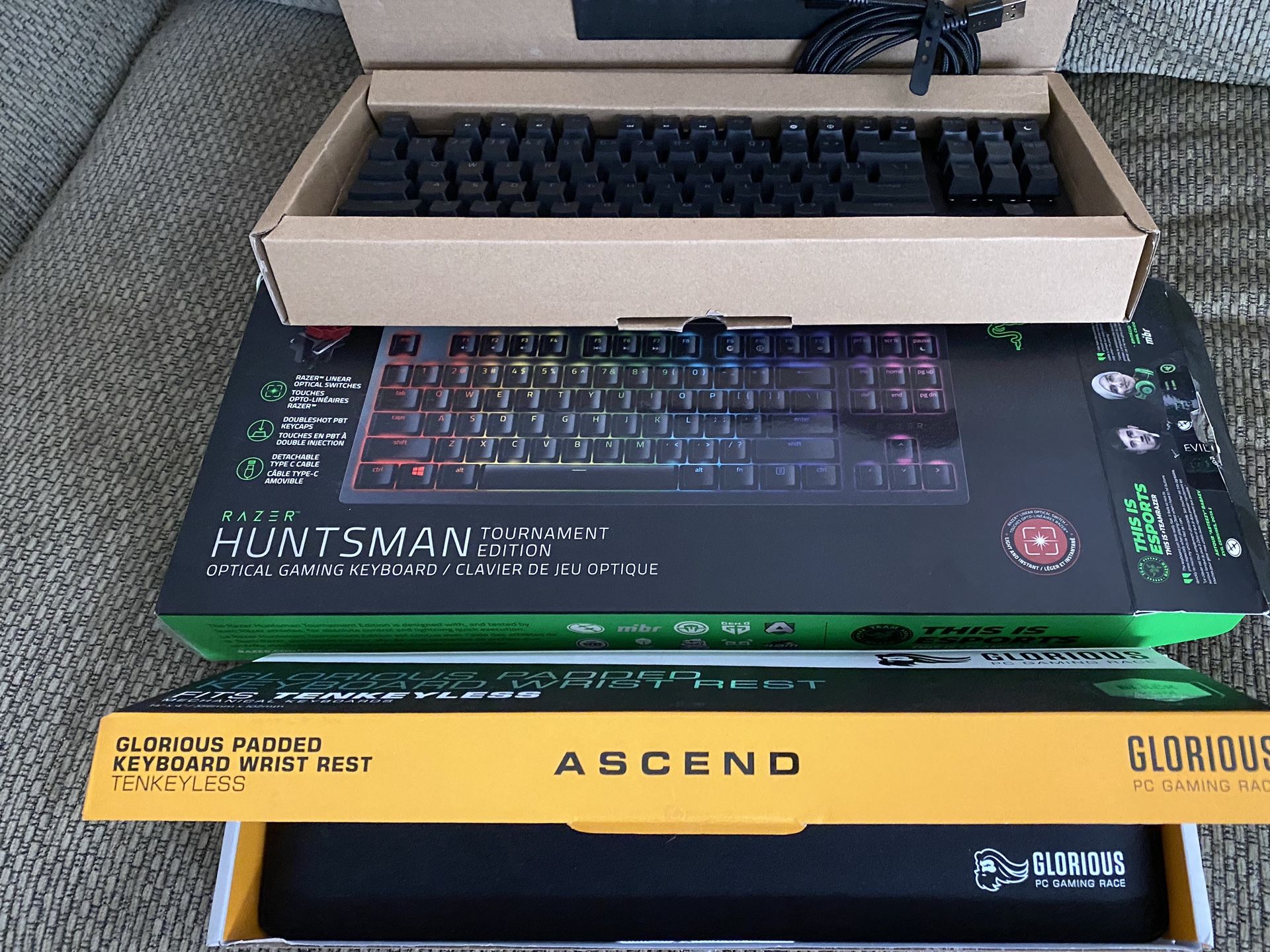 Like New Huntsman Tournament Edition Razer Keyboard
