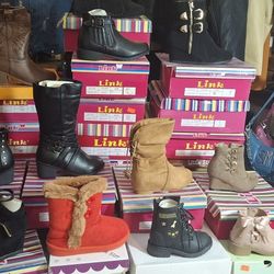 $12 Girls Boots Sz6 To Sz13