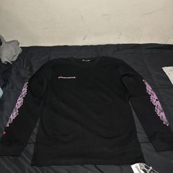 Black And Pink Long Sleeve
