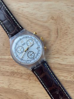Swatch Swiss Chronograph Watch 1993