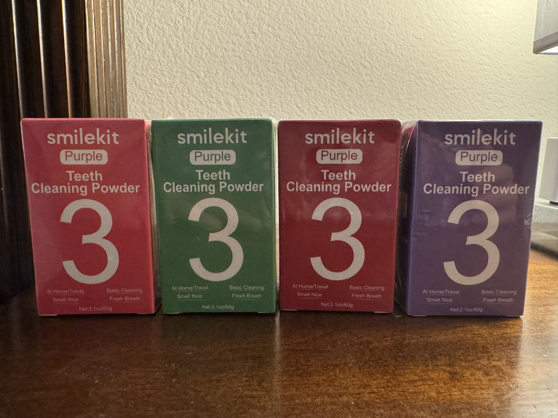 Brand New Purple Teeth Cleaning Powder