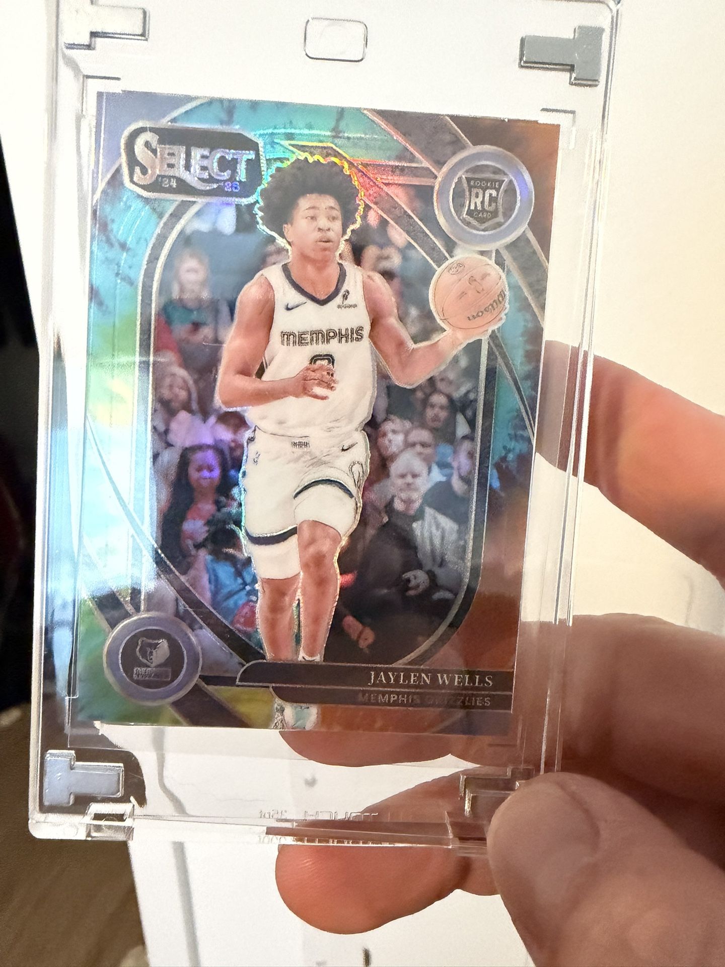 Jalen Wells Tye Die Courtside /25