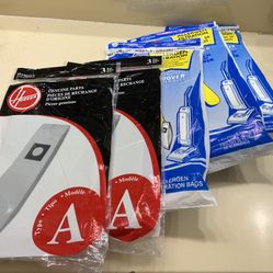 6 bags of Hoover Type A (Upright) Vacuum Cleaner Bags - Total of 6 New bags of 3 each - $7/ea bag  OR ($30/ALL)