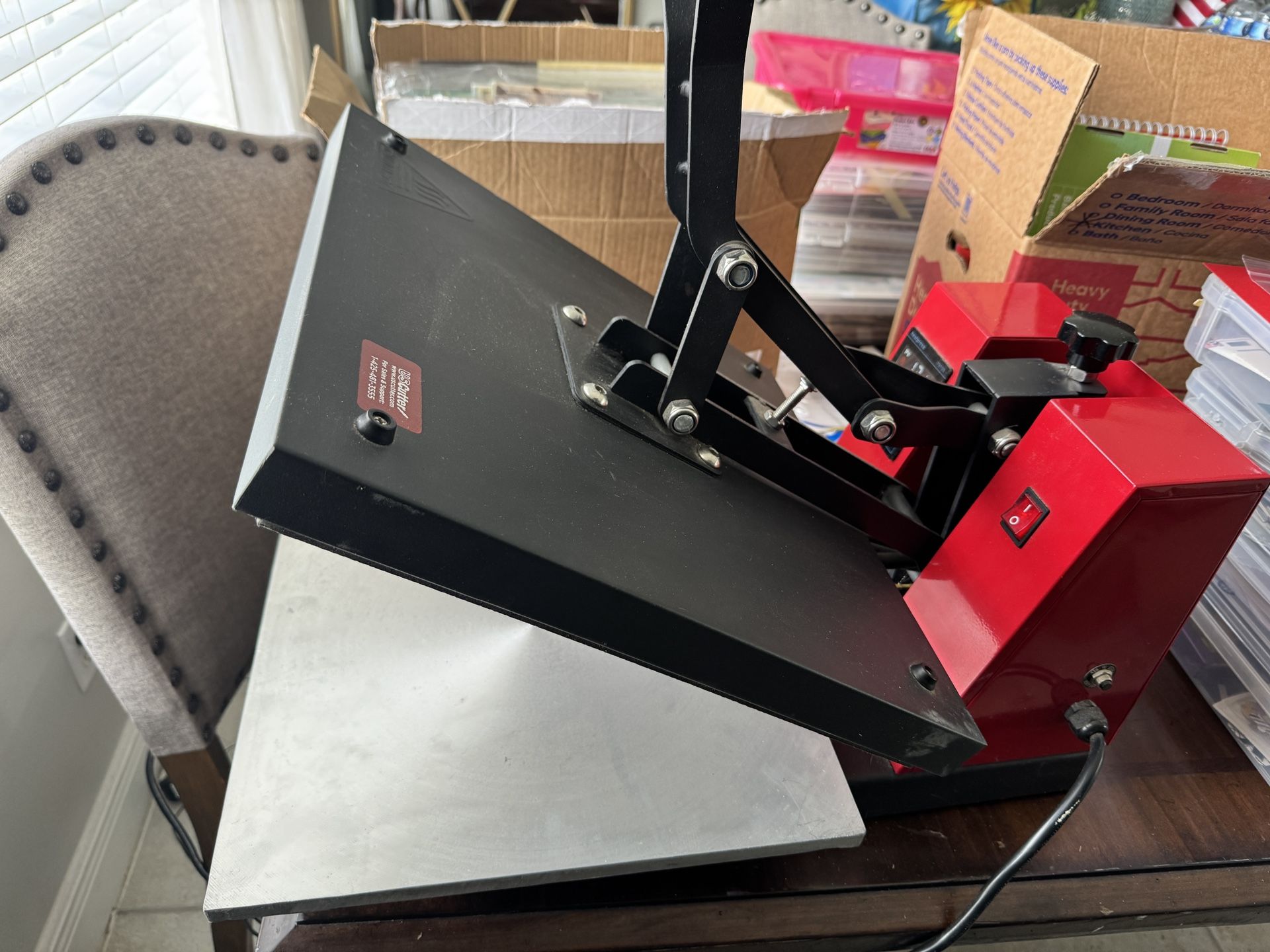 15x15” US Cutter Heat Press