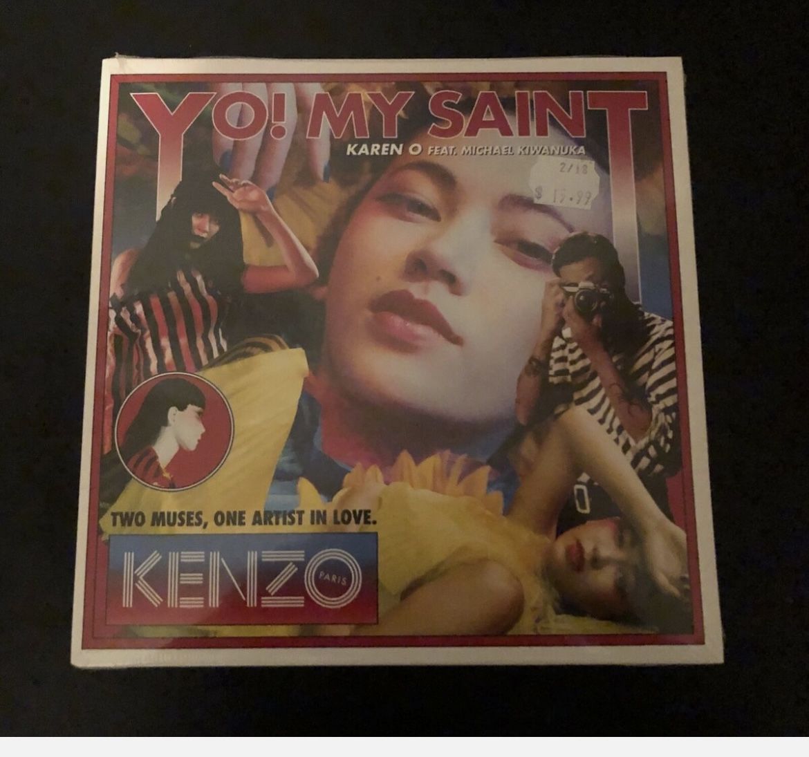 Karen O Feat. Michael Kiwanuka - Yo! My Saint (7", S/Sided, Etch, Ltd, Yel) mint