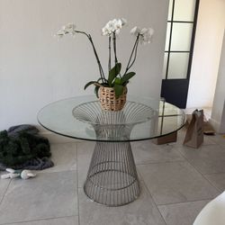 Glass Dining Room Table 