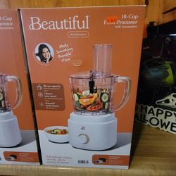 BRAND NEW Beautiful 10 Cup Food Processor w/Accessories