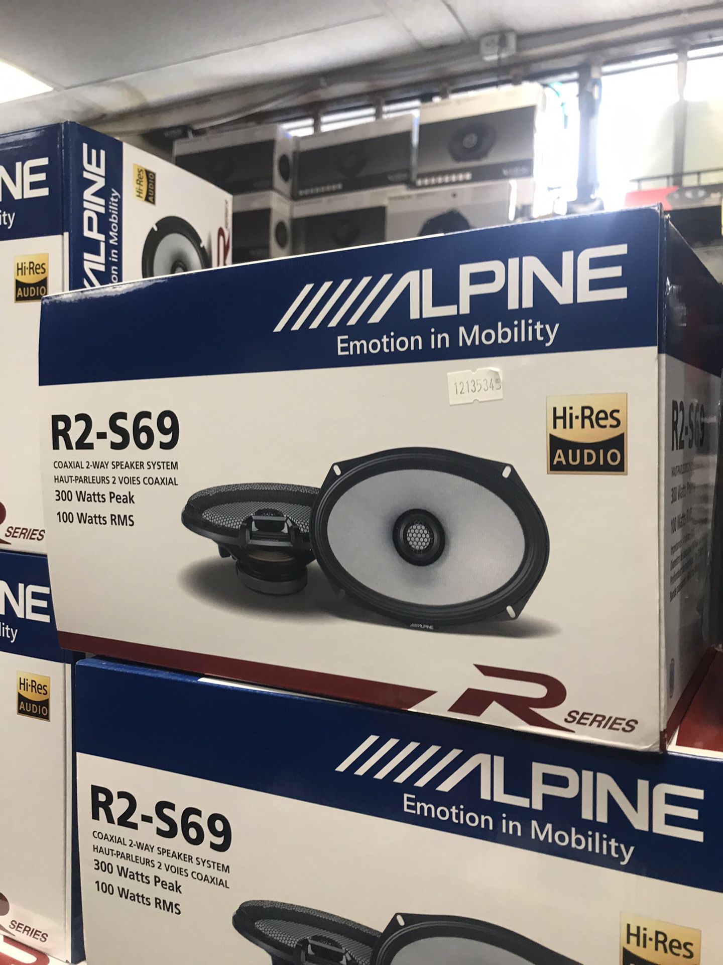 Alpine R2-s69 On Sale Today For 219.99