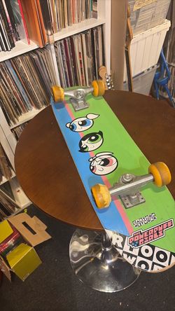Rare Powerpuff Girls skateboard