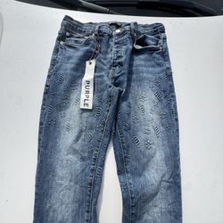 Blue Purple Jeans size 34